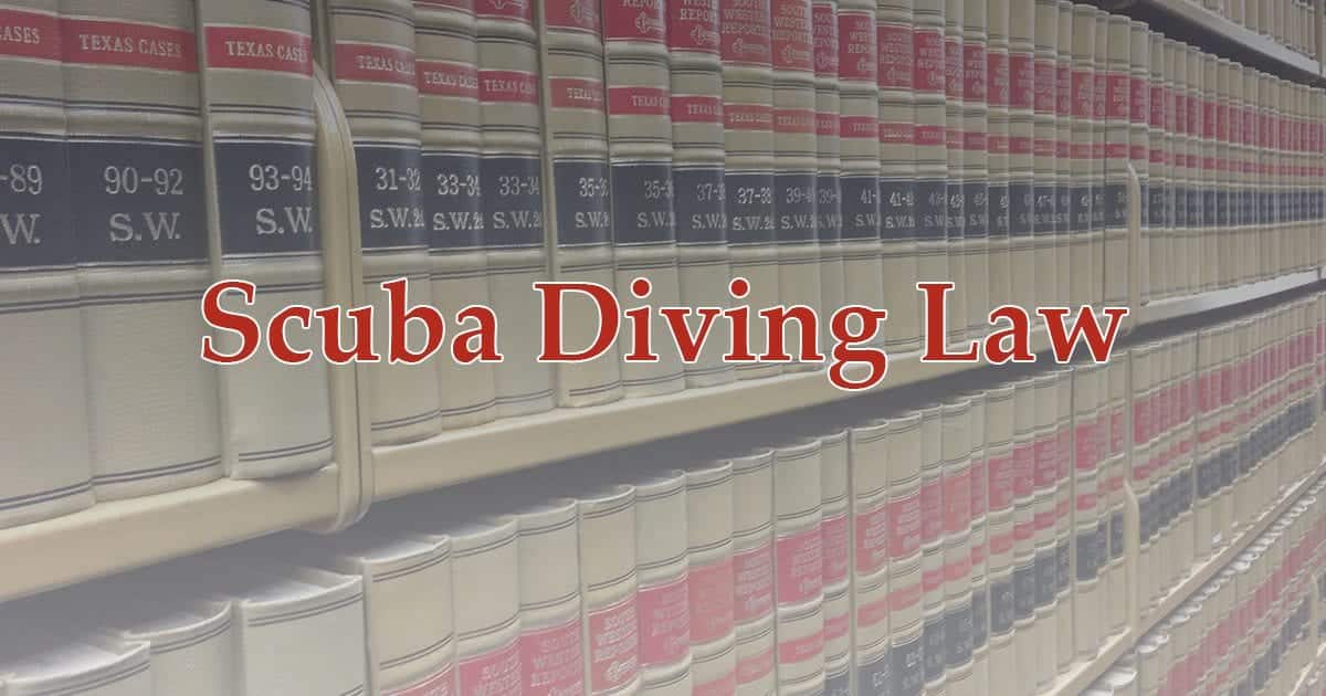 Alan Moss Law Scuba Diving Law Alan Moss Law